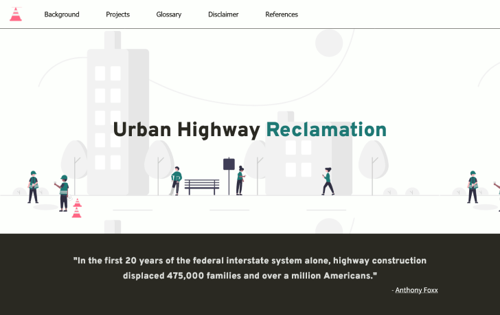 Resource highlighting successful and planned efforts to remove urban highways